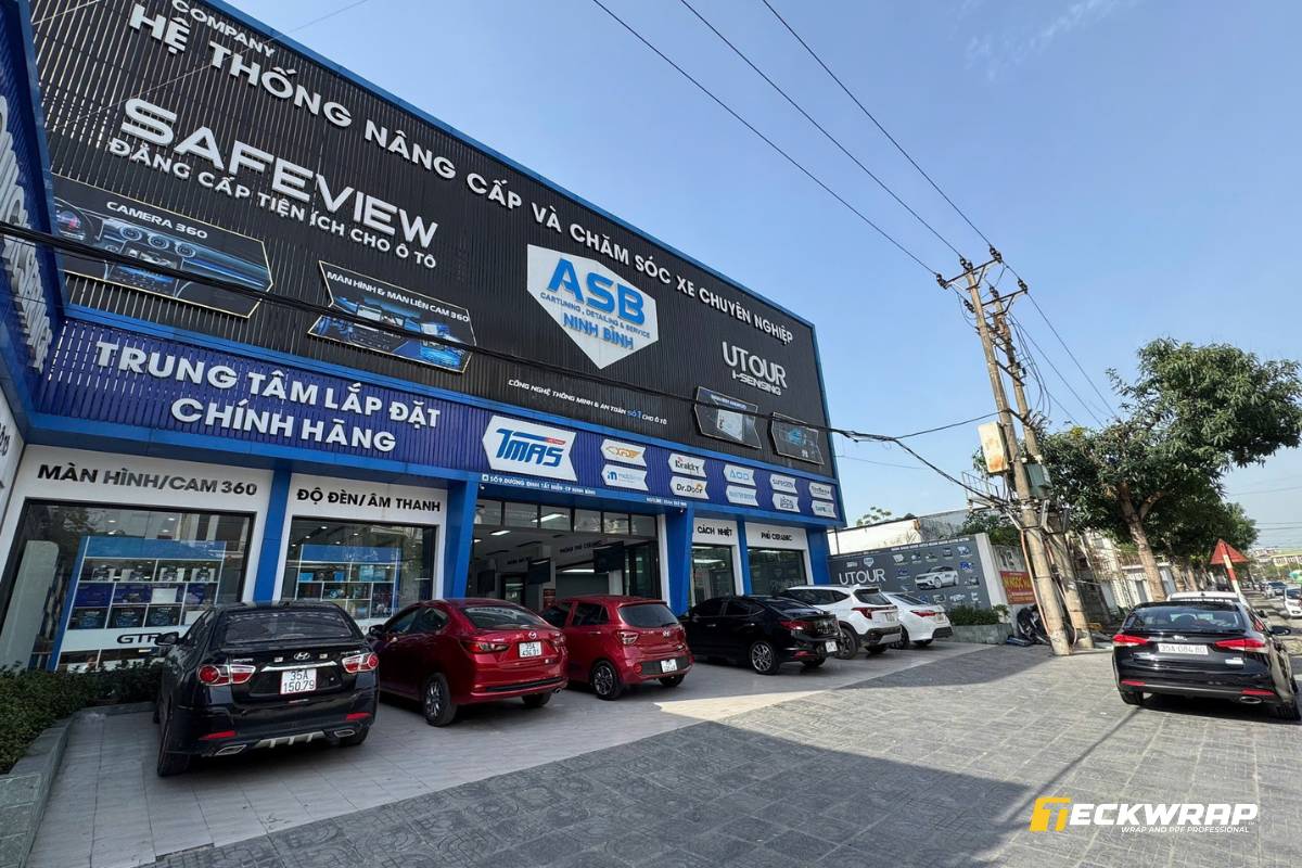ASB Car Tuning Khúc Thừa Dụ là đại lý TeckWrap Cầu Giấy, Hà Nội chính hãng