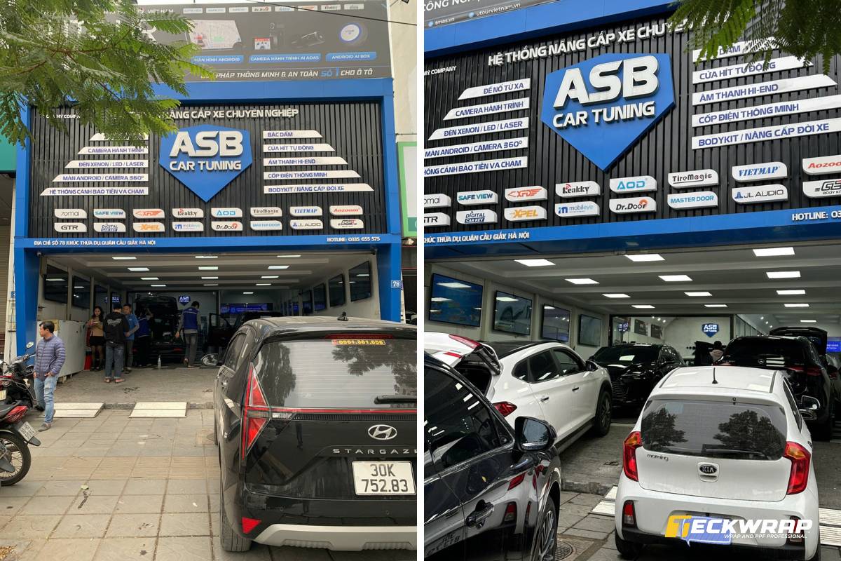 ASB Khúc Thừa Dụ là địa chỉ chăm sóc, nâng cấp ô tô uy tín tại Hà Nội