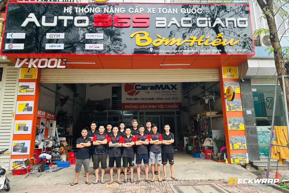 Auto365 Bắc Giang thuộc hệ thống nâng cấp, chăm sóc ô tô hàng đầu Việt Nam