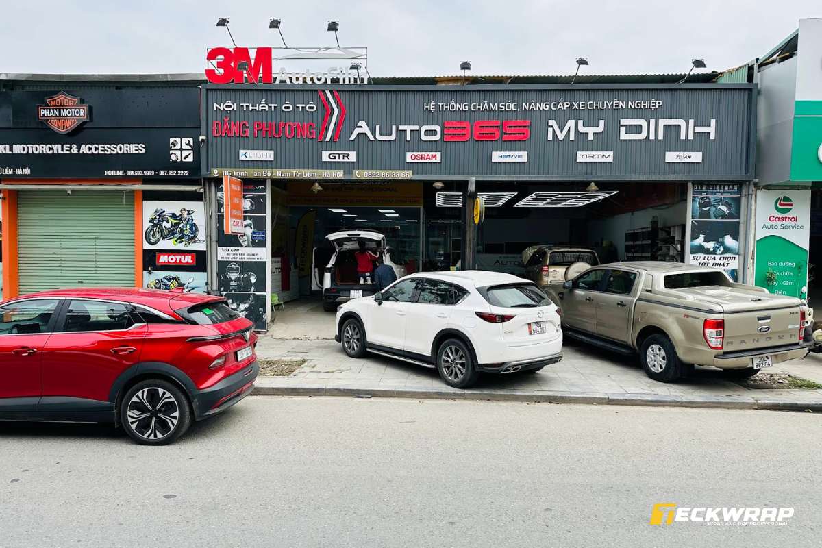 Auto365 Mỹ Đình là địa chỉ dán PPF và dán decal đổi màu xe uy tín tại Nam Từ Liêm, Hà Nội
