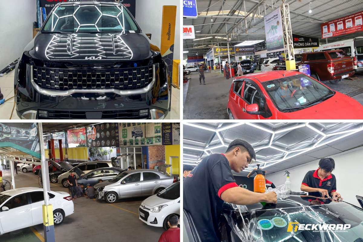 Garage Tâm Phú Hào sở hữu 2 chi nhánh tại tỉnh Đồng Tháp