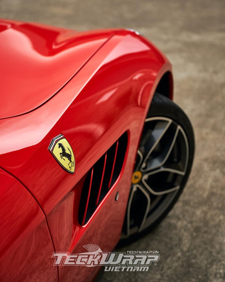 decal CG06 HD Racing Red 2 Decal màu đỏ Ferrari CG06-HD Racing Red