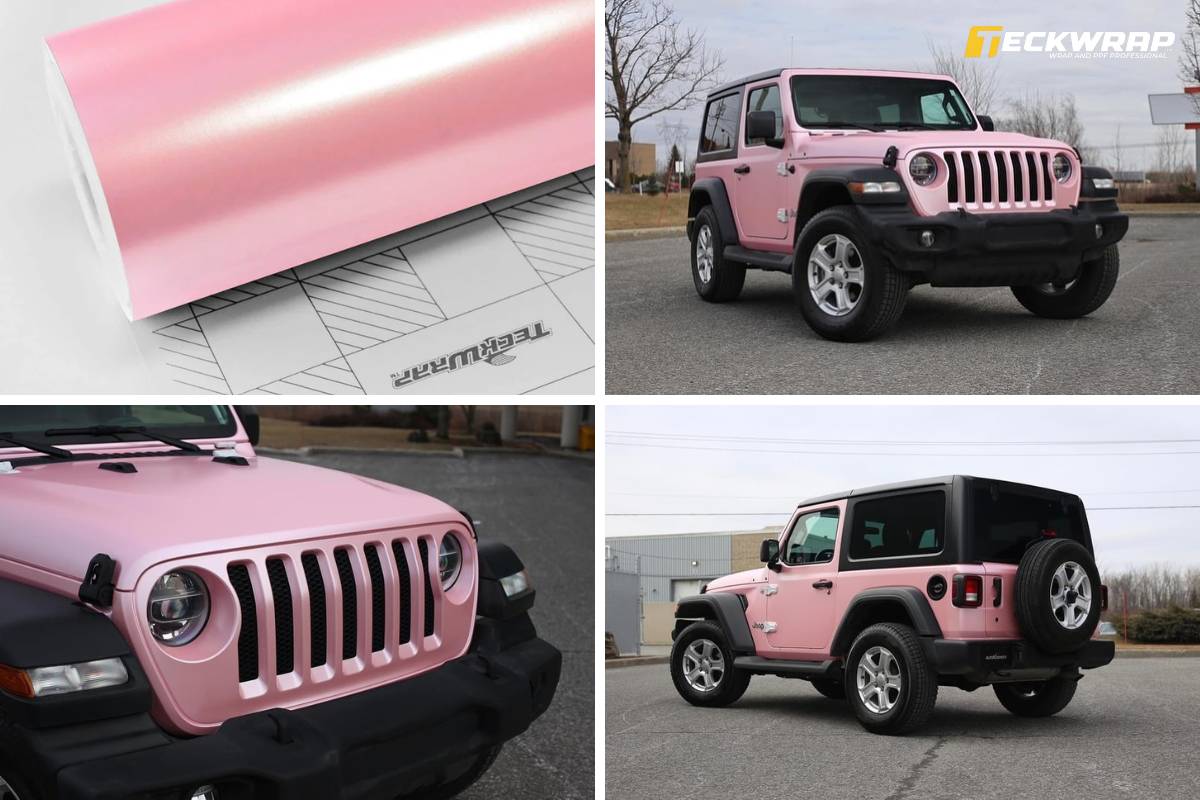 Decal ô tô màu hồng Cherry Blossom Pink (ECH22) sáng bóng