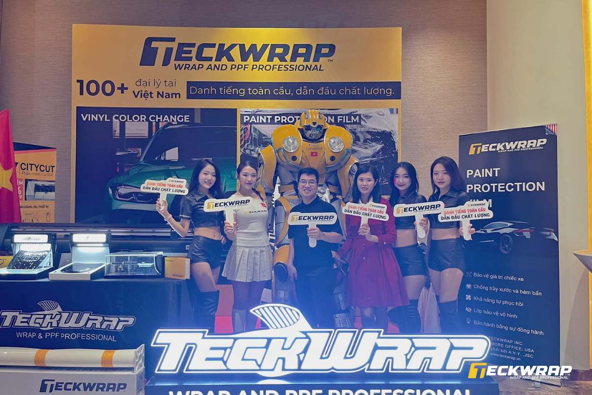 Nhiều sự kiện và ưu đãi riêng đến từ nhà phân phối decal ô tô cho đại lý TeckWrap