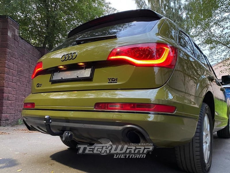 TeckWrap CG29 HD 4 Audi Q7 dán decal đổi màu TeckWrap CG29-HD Khaki Green