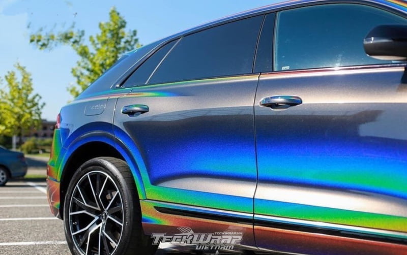 TeckWrap Vietnam RD11G 5 Audi dán decal đổi màu chuyển sắc TeckWrap RD11G Rainbow Vorte