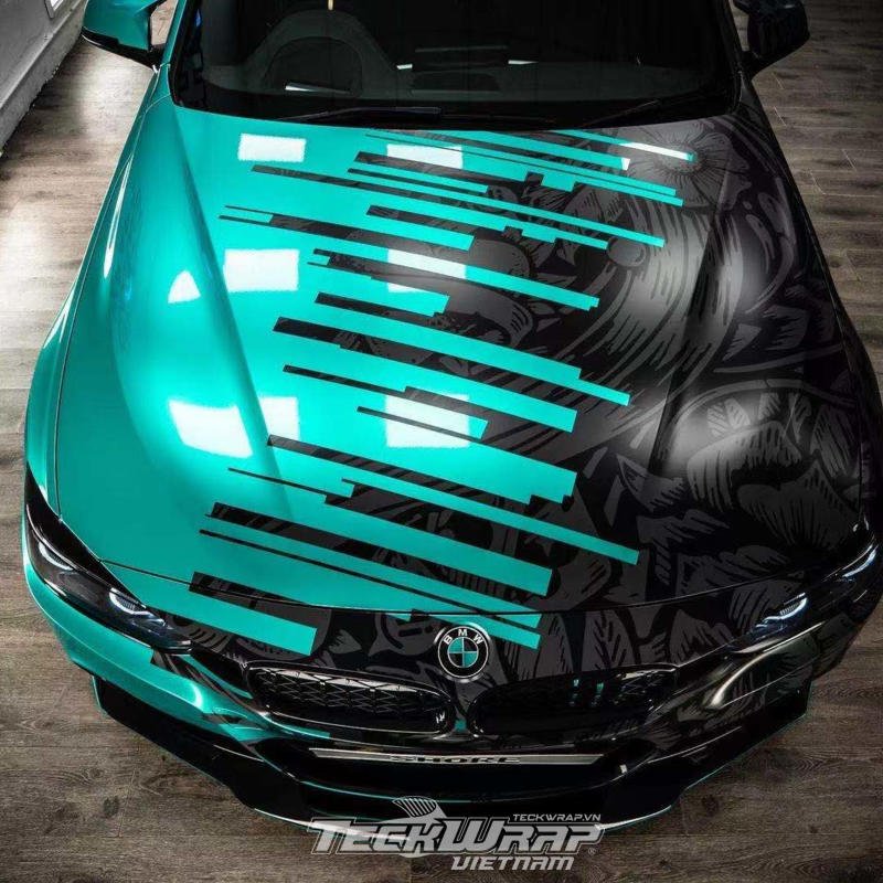 TeckWrapUSA GAL05 S 2 TeckWrap GAL05-S Mermaid Green dán decal đổi màu ô tô
