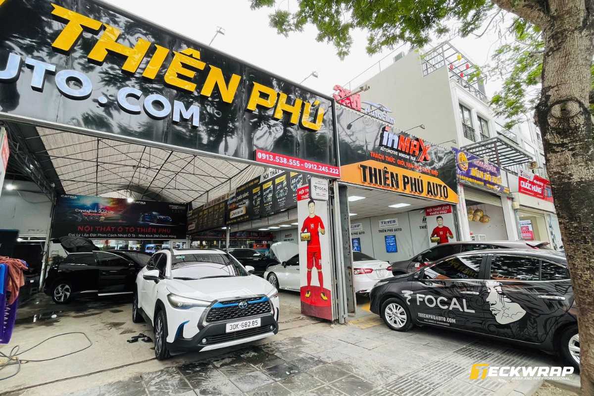 Nội thất ô tô Thiên Phú được đông đảo khách hàng tại Long Biên, Hà Nội đánh giá cao