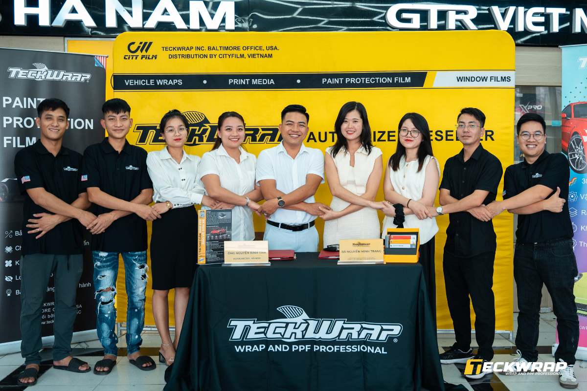 TeckWrap Việt Nam sở hữu mạng lưới rộng khắp với gần 50 đại lý trên toàn quốc